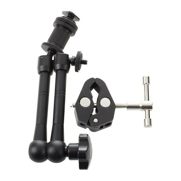 1 x Magic arm 1 x Clamp-black
