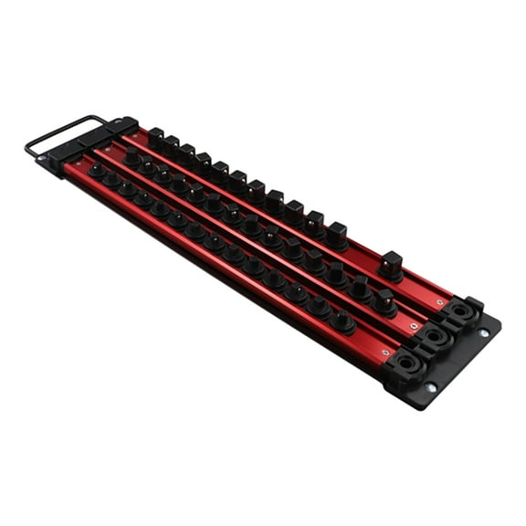 1 x Metal Socket Storage Rack-As Shown