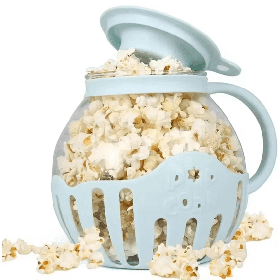 1 x Microwave Popcorn Maker-Blue