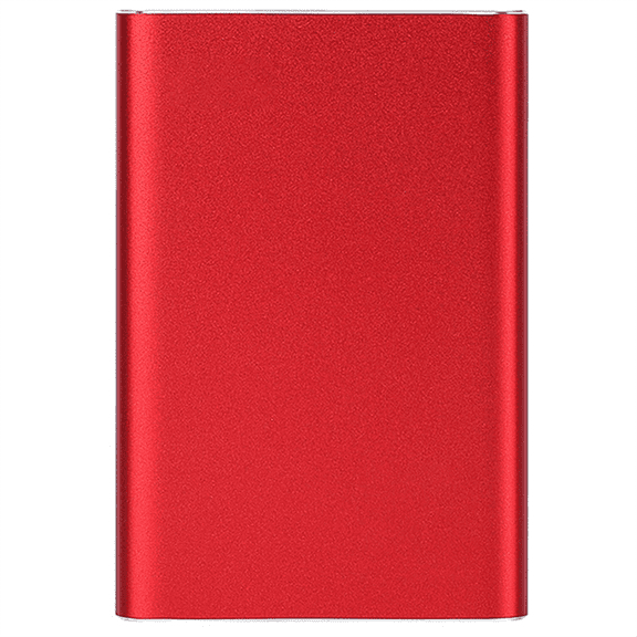 1 x Mobile hard drive 1 x data cable 1 x English manual-Red