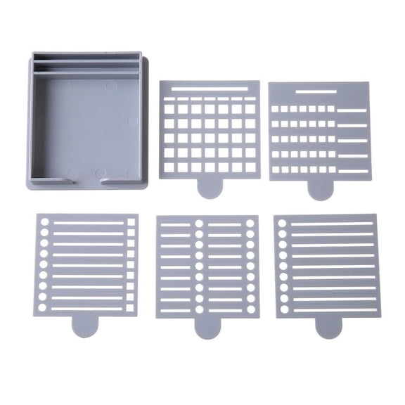 1 x Note Template-Grey