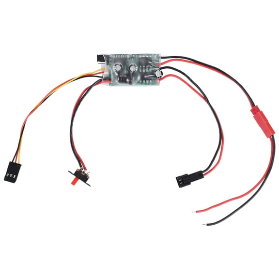 1 x RC Car 15A Brushed ESC-As Shown