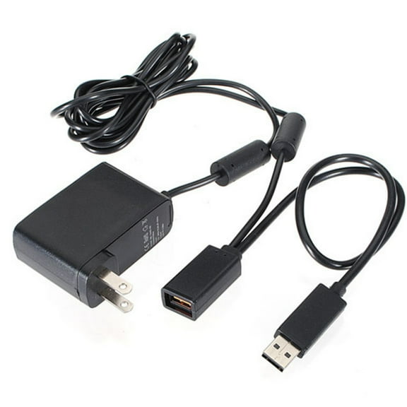 1 x Replacement Game Console Sensor System USB Charger AC Power Supply Adapter Cable for XBOX (360 Console) for Kinect
