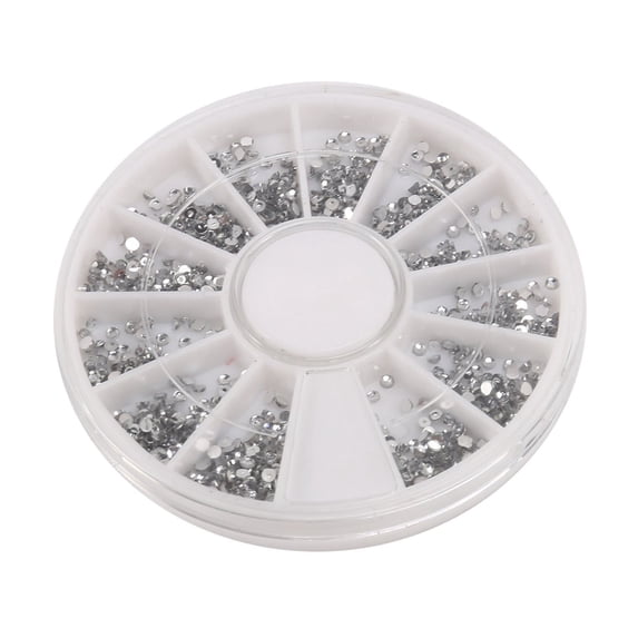 1 x Rhinestone-silver
