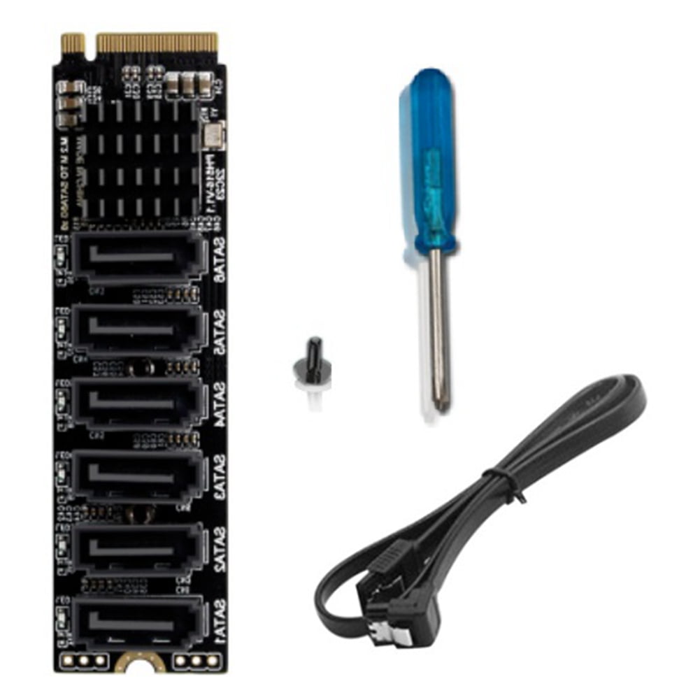 1 x Riser Card 1 x Screwdriver 1 x Screw 1 x SATA Cable(the appearance and color are random, don't accept the specified )-Black