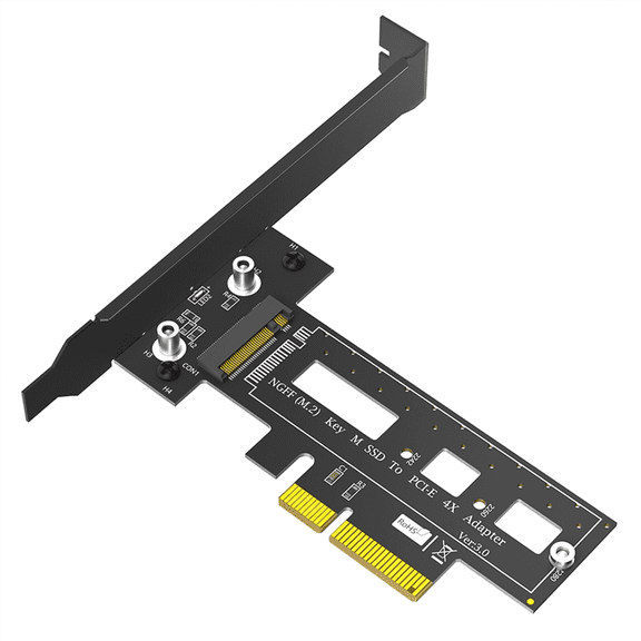 1 x SSD to PCI Express Adapter Card-Black