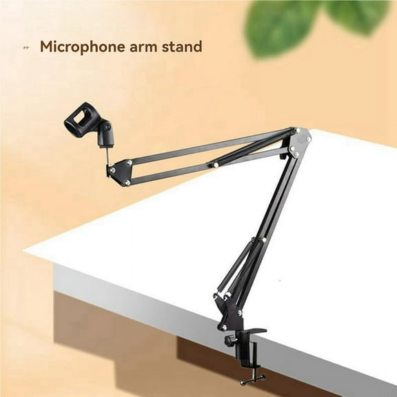 1 x Stand body 1 x Base 1 x Mic clip-Black