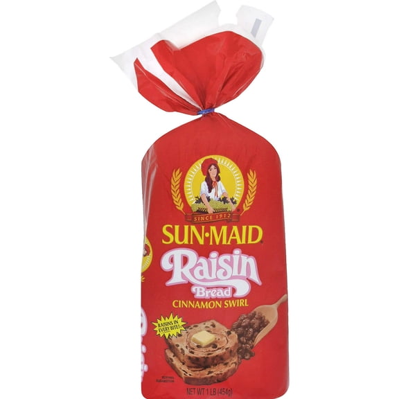 1 x Sun-Maid Cinnamon Raisin Bread 16 oz