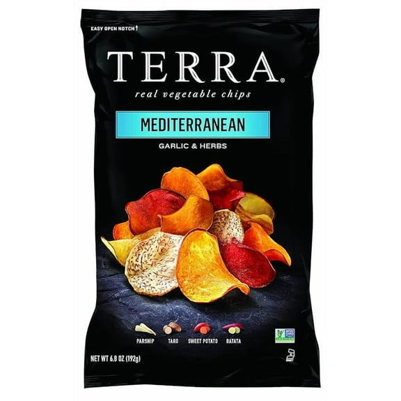 1 x TERRA Vegetable Chips, Mediterranean Herbs and a Hint of Lemon, 6.8 oz