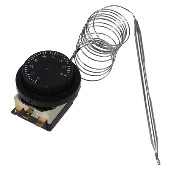 1 x Temperature Control Switch-Black+White