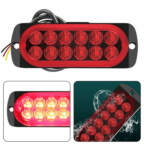1 x Third Brake Light Truck LED Driving Lights for Motorcycle Car Rear Lamp