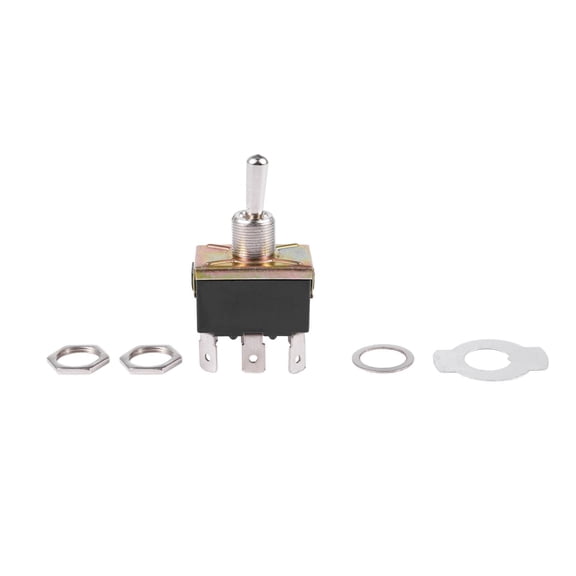 1 x Toggle Switch-Black+Silver