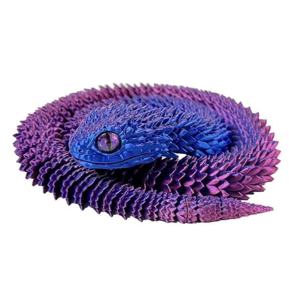 1 x Toy snake-Red-Blue Gradient