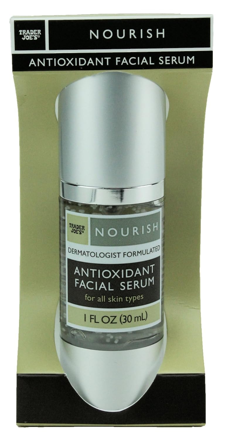 1 x Trader Joe's Nourish Antioxidant Facial Serum 1 FL Oz (1 fl oz