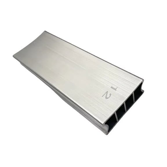 1 x Two-Way Radius Sanding Block-Silver