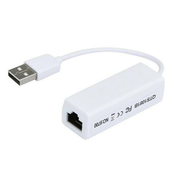 1 x USB Lan Ethernet-Netzwerk Adapterkarte USB -Stecker E4M3 RJ45-Buchse