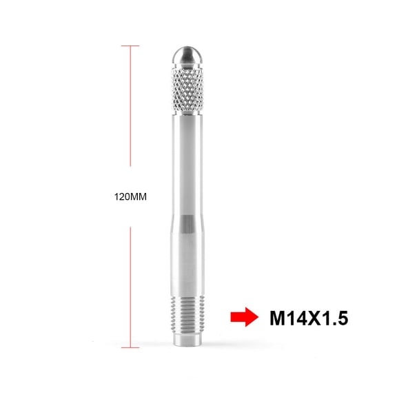 1 x Wheel Hanger Pin Lug Hole Guide Alignment Tool M14*1.5 For Mercedes Benz BMW