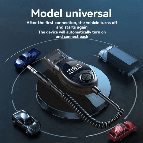 1 x Wireless Bluetooth receiver-As Shown