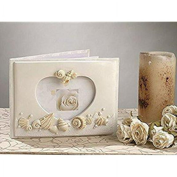 1 x beach theme wedding guest book
