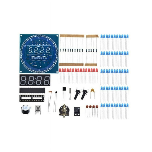 1 x electronic clock kit-As Shown