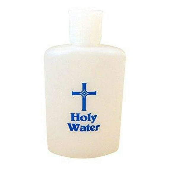 1 x holy water bottle with flip pour spout