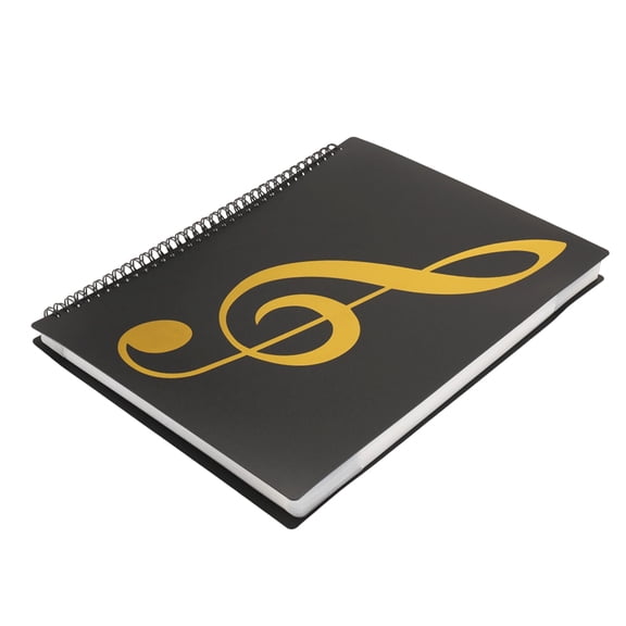 1 x music folder-Black&Gold