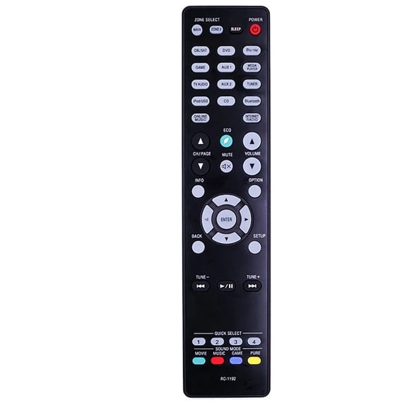 1 x remote control-black