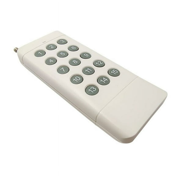 1 x remote control (including 1 x 12V23A battery)-Beige