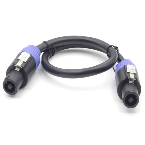 Cable Power Cable Speaker Cable Male to Male Audio Cable Lighting Accessories for Stage Wedding DJ Disco 100cm