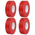 thumbnail image 1 of 1"x147' Flagging Tape Non-Adhesive Neon Marking Tape for Tree Survey Boundaries, Red 4 Pack, 1 of 5