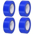 thumbnail image 1 of 1"x98' Flagging Tape Non-Adhesive Neon Marking Tape for Tree Survey Boundaries, Blue 4 Pack, 1 of 5