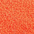 thumbnail image 1 of 10/0 Op. Orange Czech. Seed bead 40 grams, 1 of 1