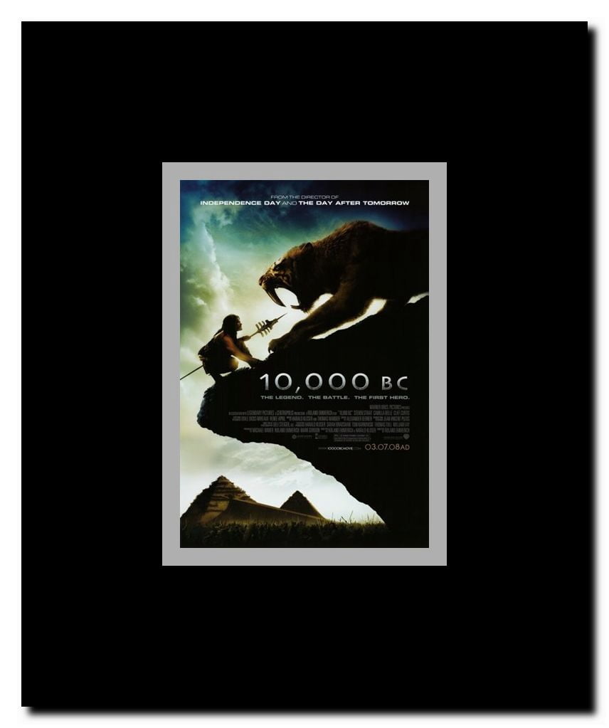 10 000 B.C. Framed Movie Poster