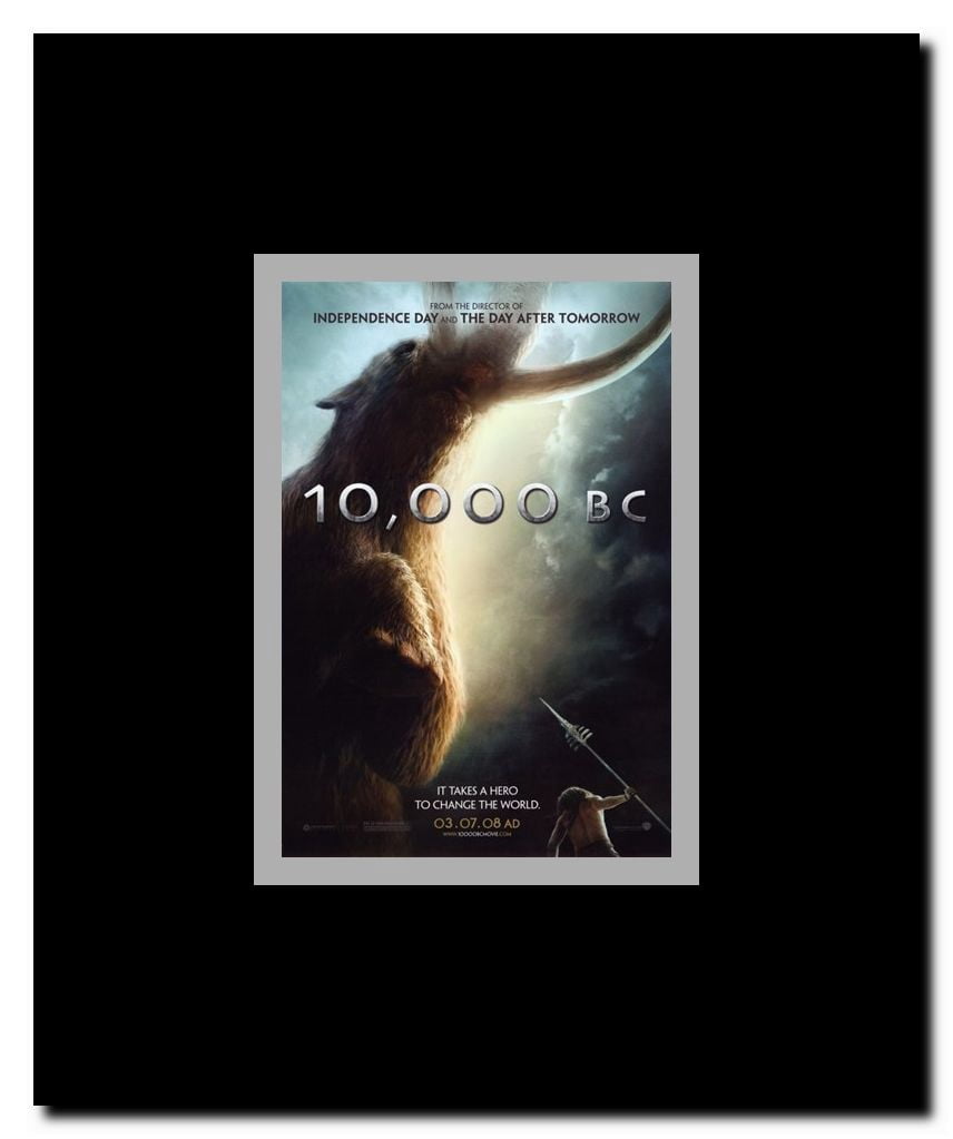 10 000 B.C. Framed Movie Poster