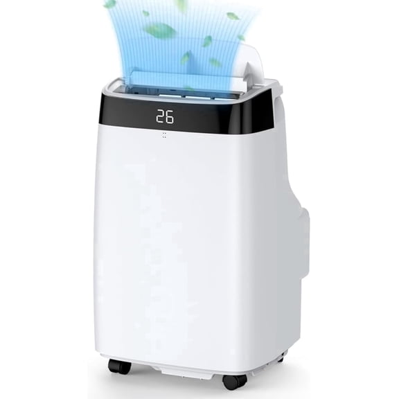 2.6Gal Portable Air Conditioners, 3-in-1 Swamp Cooler with HEPA Filter ...