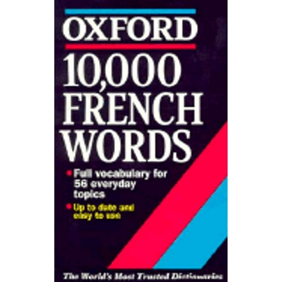 Pre-Owned 10,000 French Words (Paperback) 0192828959 9780192828958