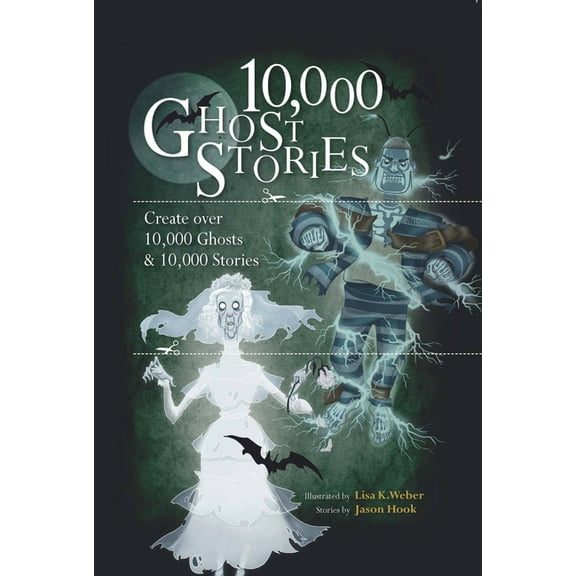 10,000 Ghost Stories: Create Over 10,000 Ghosts and 10,000 Stories, (Spiral-Bound)