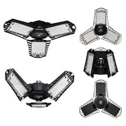 GT Lite LED Garage Light 90-Watt 10,000 Lumen, Adjustable 3-Panel Bulb, 5000K Daylight, E26, 1pack