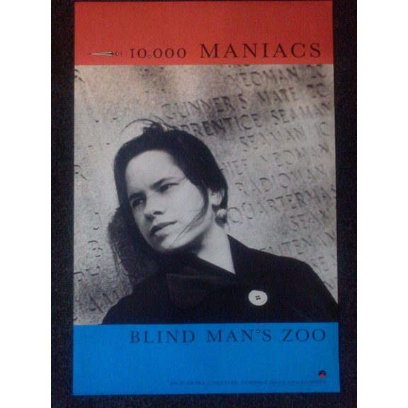 10,000 Maniacs Blind Man's Zoo Poster