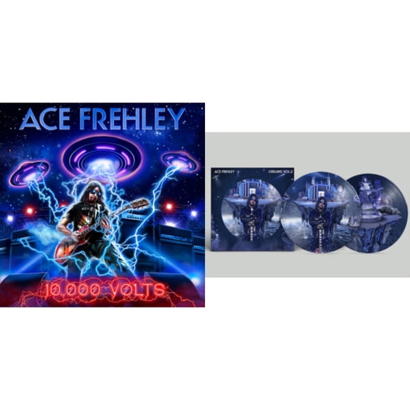 10,000 Volts (Edge Only Splatter/Metal Gym Locker/Red Splatter LP Vinyl) & Origins: Vol. 2 (Picture Disc)