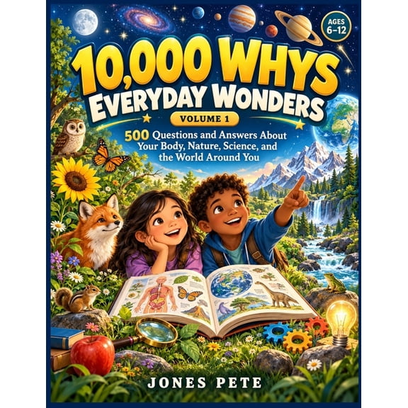 10,000 Whys: Everyday Wonders - Volume 1: 500 Questions and Answers About Your Body, Nature, Science, and the World Arou, (Paperback)