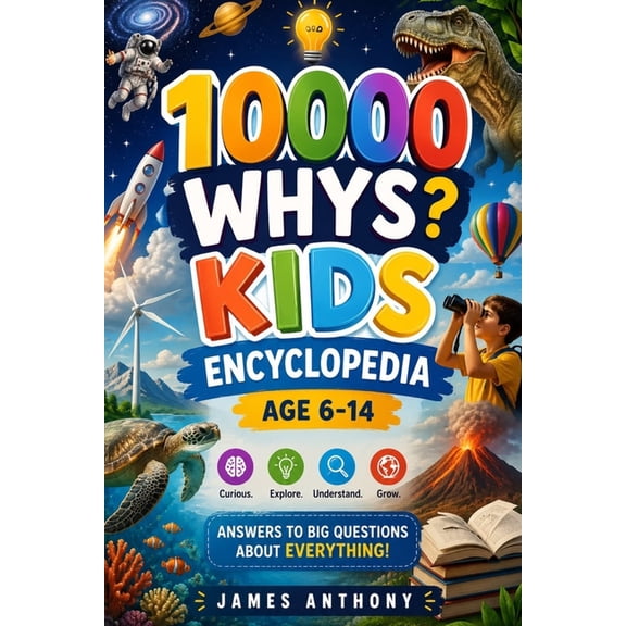 10,000 Whys Kids Encyclopedia: Curious Questions and Amazing Answers For Ages 6 to 14, (Paperback)