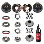 10,000 lb GD Trailer Axle Electric Brake TK Service Kit - 10k Capacity New Style