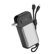 10,000 mAh Multifuctional Fast Charging Power Bank PB796-Black