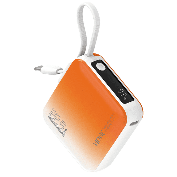 10,000 mAh Portable Power Bank PB7019-Orange