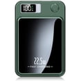 thumbnail image 1 of Power Bank,10000mAh 22.5W Fast Charging Portable Charger,2 in 1 Wireless Power Bank with LED Display Compatible with iPhone 8 Above Series,Green, 1 of 15