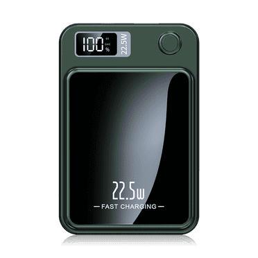 Power Bank, 10000mAh 22.5W Fast Charging Portable Charger, 2 in 1 Wireless Power Bank with LED Display, Compatible with iPhone 8 above series