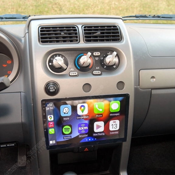 10.1" 2+64GB Android 15 Car Stereo For Nissan Frontier 2001-2004 with Wireless CarPlay & Android Auto. All-in-one Head Unit with GPS, DVR, AHD Backup Camera & Steering Wheel Control