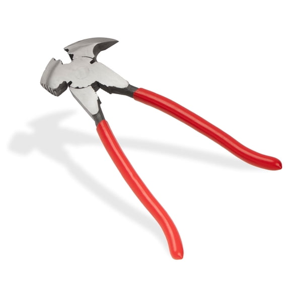 Jeffers Heavy Duty Fence Pliers 10" with Wire Cutter - Staple Puller & Hammer Head, Steel Fencing Pliers for Cutting, Pulling, Crimping, Stretching & Twisting Wire, Farm, Ranch, Garden Hand Tool