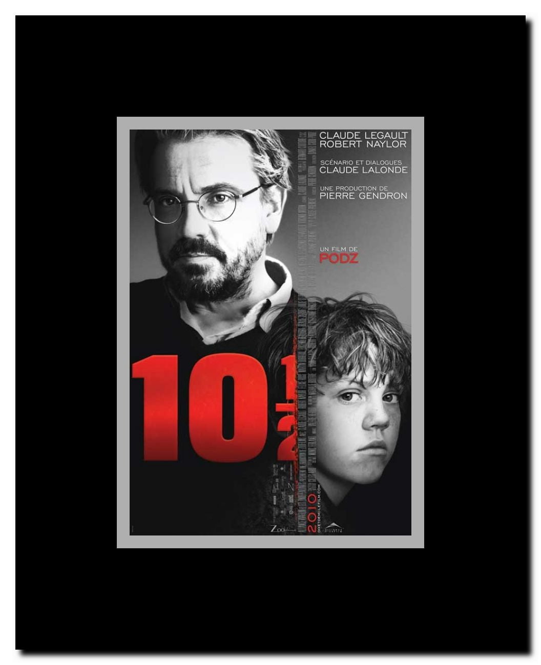 10 1/2 Framed Movie Poster
